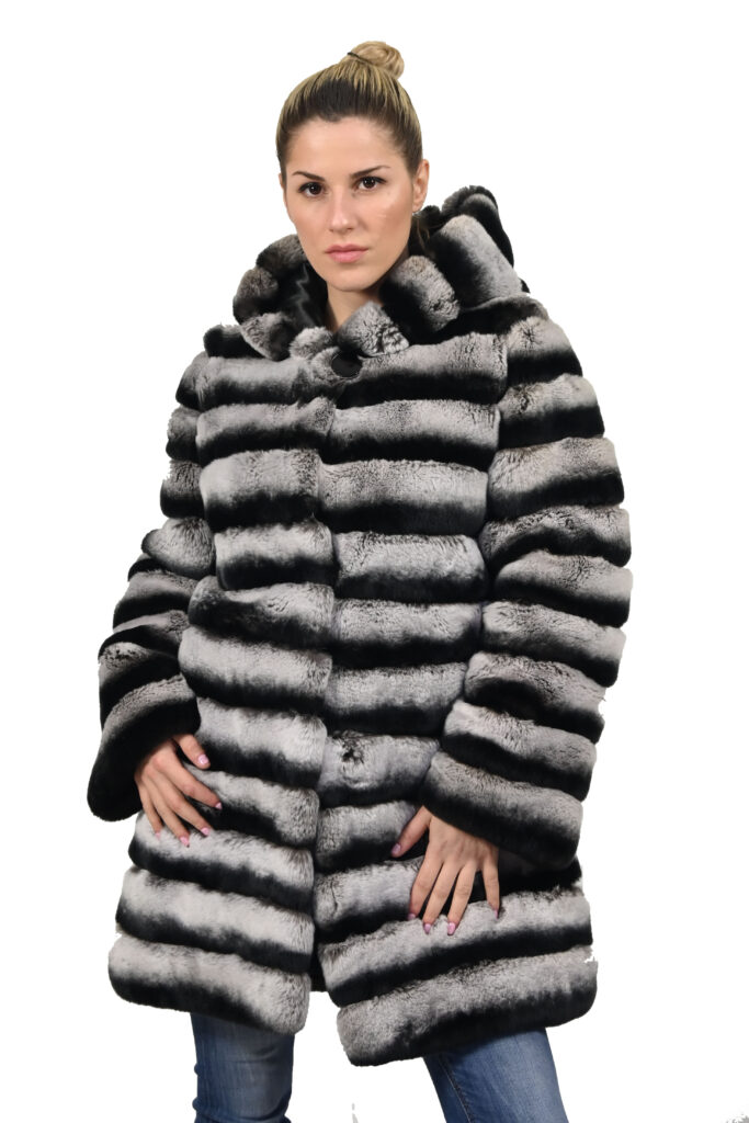 γούνινη-γυναικεία-ζακέτα-rex chinchilla-nancy